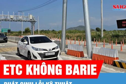ETC không barie phát sinh lỗi kỹ thuật