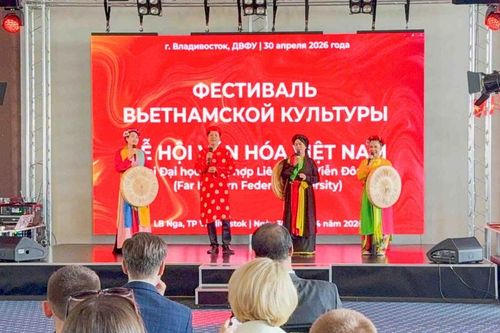 Sôi nổi Lễ hội Văn hóa Việt Nam tại Đại học Tổng hợp Liên bang Viễn Đông (FEFU), Nga