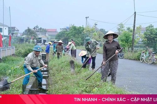 Nghỉ lễ, không 'nghỉ nhịp' nông thôn mới
