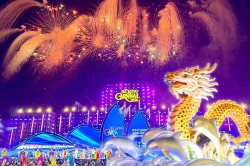 Những khoảnh khắc rực rỡ tại 'Đại tiệc ánh sáng' tại Carnaval Hạ Long 2026