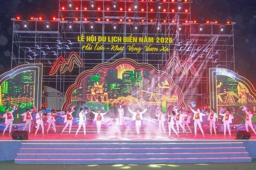 Lễ hội du lịch biển Hải Tiến 2026 với thông điệp Khát vọng vươn xa