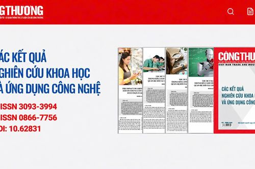 Tạp chí Công Thương được công nhận là Tạp chí đạt tiêu chuẩn khoa học Việt Nam năm 2026