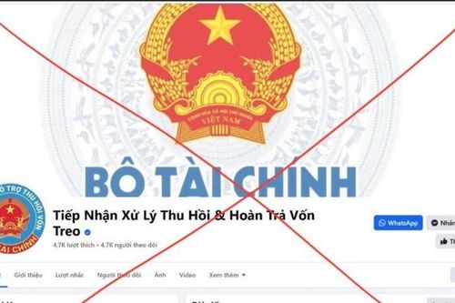Cảnh báo giả mạo Bộ Tài chính hỗ trợ lấy lại tiền bị lừa