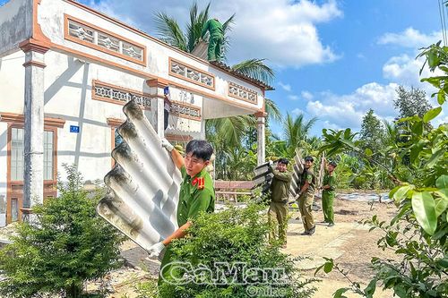 Khi lực lượng công an 'dựng' niềm tin từ mái ấm
