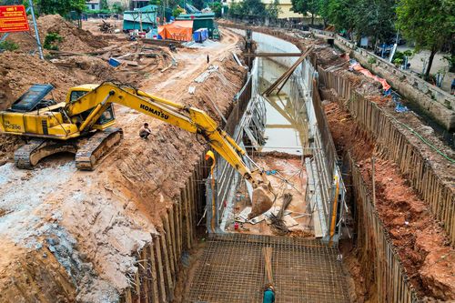 Lộ diện tuyến kênh gần 8km giúp giảm ngập, bổ cập nước sông Tô Lịch