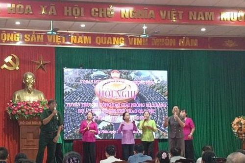 Người cao tuổi xã Thượng Phúc: Sáng tạo tuyên truyền dự án trọng điểm bằng hình thức 'sân khấu hóa'