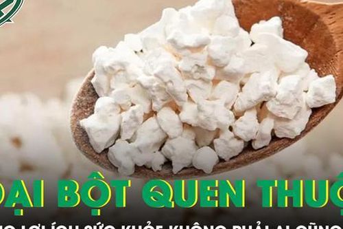Loại bột quen thuộc trong căn bếp Việt và những lợi ích sức khỏe không phải ai cũng biết