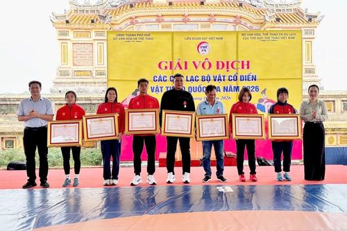 Gần 350 vận động viên tranh tài tại Giải Vô địch các câu lạc bộ vật quốc gia 2026