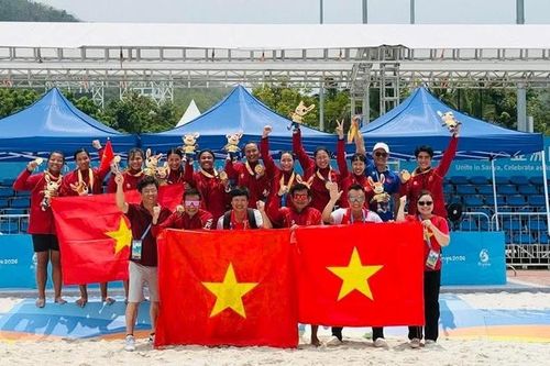 Tuyển bóng ném nữ Việt Nam vô địch