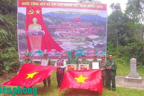 Câu chuyện 'Ngày thống nhất' bên cột mốc biên cương