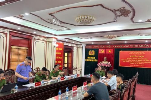 VKSND khu vực 1 - Lạng Sơn tham gia phiên họp áp dụng biện pháp xử lý chuyển hướng