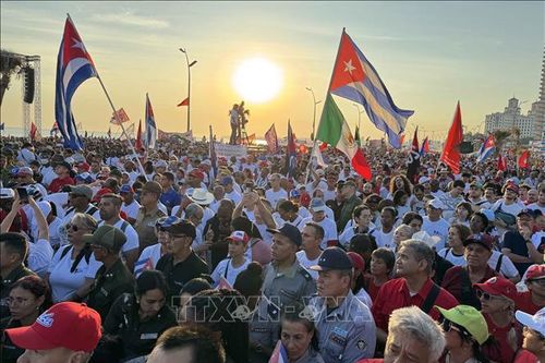 Ngày Quốc tế Lao động 1/5: Tinh thần đoàn kết lan tỏa tại Cuba