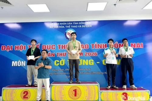 Phường Trấn Biên dẫn đầu huy chương Đại hội Thể dục thể thao Thành phố Đồng Nai lần I