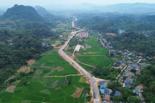 Tuyến đường Tân Trào - Trung Yên 300 tỷ đồng chuẩn bị thông xe vào tháng 5/2026