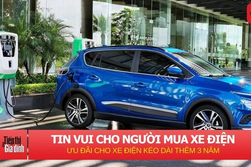 Tin vui cho người mua xe điện: Ưu đãi thuế kéo dài thêm 3 năm đối với xe điện