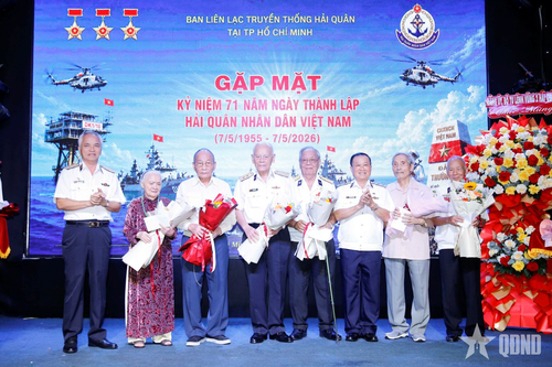 Gặp mặt kỷ niệm 71 năm Ngày truyền thống Hải quân nhân dân Việt Nam
