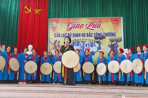 Giao lưu quan họ lan tỏa giá trị di sản