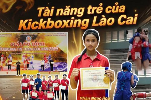 Tài năng trẻ của Kickboxing Lào Cai