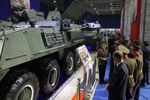 Triều Tiên ra mắt súng cối tự hành 120mm mới dựa trên thiết kế M1129 Stryker của Mỹ