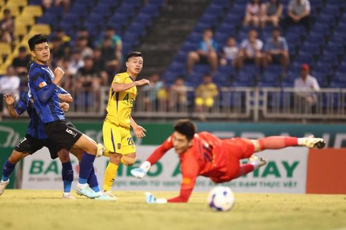 V-League: Chơi thiếu người, Sông Lam Nghệ An thua tiếc nuối Hoàng Anh Gia Lai