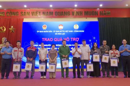 Xã Hòa Lạc phát động Tháng hành động về ATVSLĐ và Tháng Công nhân năm 2026