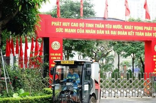 Tổng vệ sinh môi trường phục vụ tiếp xúc cử tri