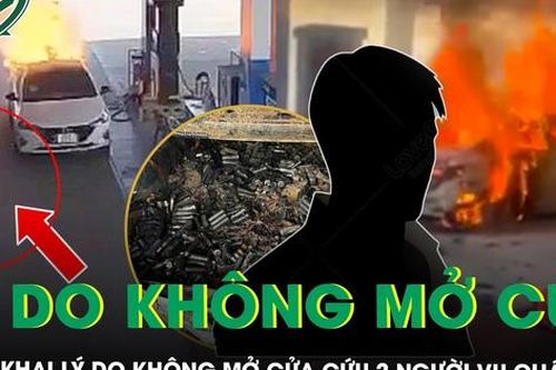 Vụ cháy ôtô tại cây xăng ở Đà Nẵng: Tài xế bị tạm giữ, khai do hoảng loạn nên không mở cửa cứu 2 nạn nhân