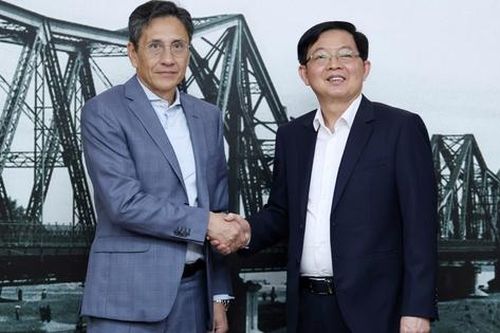 Phó Thủ tướng Hồ Quốc Dũng tiếp xã giao Chủ tịch Công ty FS Finance Suisse AG, Thụy Sĩ