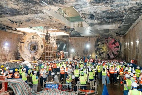 Máy đào hầm metro Hà Nội được thiết kế riêng, tái sử dụng có điều kiện
