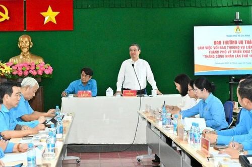 Chăm lo cho người lao động là nhiệm vụ chính trị quan trọng, thường xuyên, lâu dài