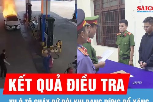 Khởi tố tài xế trong vụ cháy xe ở cây xăng khiến 2 người tử vong