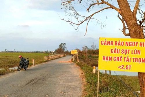 Đầu tư 1,5 tỷ đồng khắc phục, sửa chữa cầu Nậy ở Hà Tĩnh