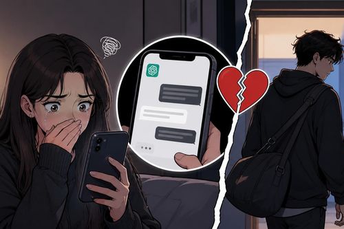 Chia tay sau khi đọc trộm lịch sử ChatGPT của bạn trai