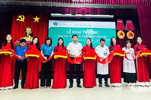 Khai trương Tổng đài tư vấn sức khỏe tâm lý tâm thần