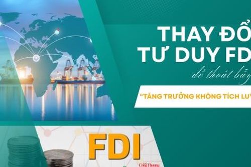 Thay đổi tư duy thu hút FDI để thoát bẫy 'tăng trưởng không tích lũy'