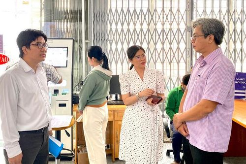 Kiểm tra công tác cải cách hành chính tại xã Tri Tôn
