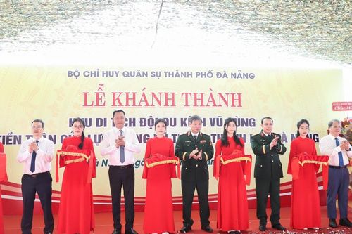 Khánh thành công trình di tích lịch sử địa điểm thành lập Đội du kích Vũ Hùng