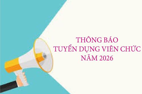 Thông báo tuyển dụng viên chức năm 2026