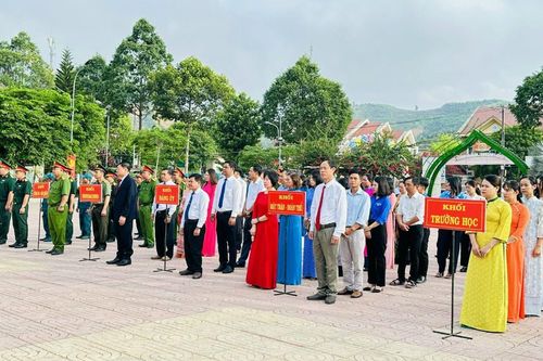 Xã Khánh Sơn phát động Tháng hành động về an toàn, vệ sinh lao động