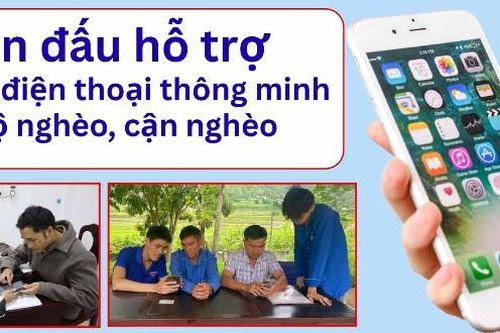 Phấn đấu hỗ trợ 400.000 điện thoại thông minh cho hộ nghèo, cận nghèo