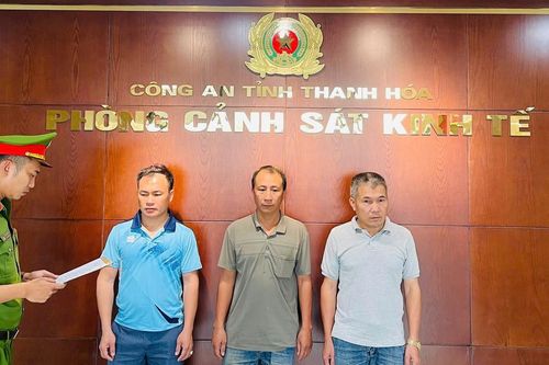 Thanh Hóa: Khởi tố 3 đối tượng khai thác khoáng sản trái phép để bán kiếm lời