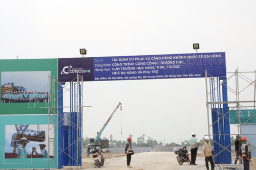 Bắc Ninh thống nhất bổ sung 2 khu tái định cư cho sân bay Gia Bình