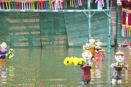 Nghệ nhân và lớp trẻ chung tay giữ lửa rối nước làng Yên