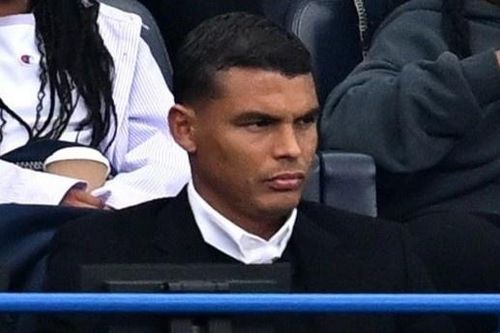 Biểu cảm của Thiago Silva khi chứng kiến Chelsea thảm bại
