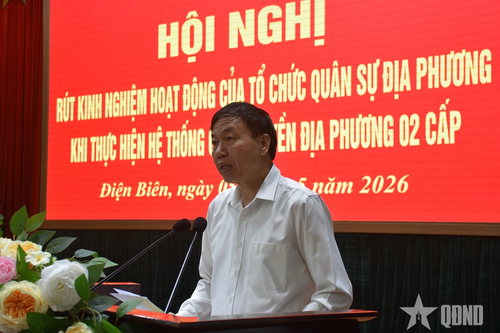 Điện Biên: Rút kinh nghiệm hoạt động tổ chức quân sự địa phương khi thực hiện mô hình chính quyền địa phương 2 cấp