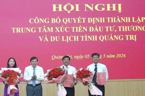 Quảng Trị thành lập Trung tâm xúc tiến đầu tư, thương mại và du lịch
