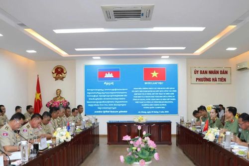 An Giang tăng cường phối hợp với 5 tỉnh Campuchia bảo vệ an ninh biên giới