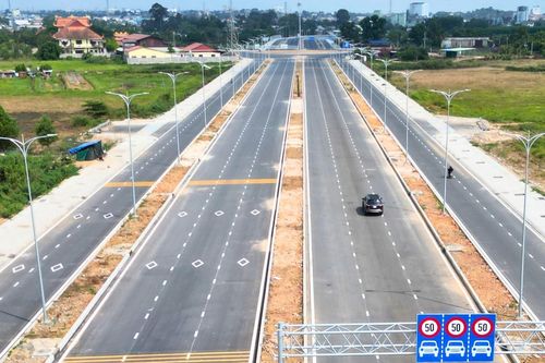 Ngắm trọn tuyến đường 10 làn xe xuyên cù lao Phố với kinh phí 1.500 tỷ đồng