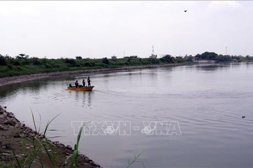 Bị ngã từ sà lan, một người bị nước sông Trà Lý cuốn trôi mất tích