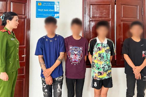 Công an phường Hạc Thành nhanh chóng làm rõ nhóm thanh niên trộm cắp xe máy liên tỉnh